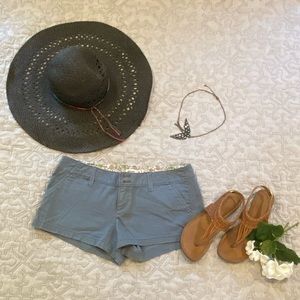 American Eagle outfitters grey short shorts